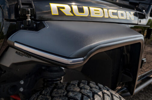 18-   Jeep Wrangler JL Fender Flare Flat 4 Pcs.