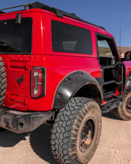 21-   Ford Bronco Pocket Style Fender Flares 4Pcs