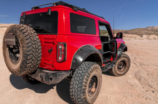 21-   Ford Bronco Pocket Style Fender Flares 4Pcs