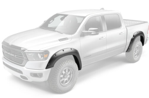 19-   Ram 2500 Forge Fender Flares Black 4Pcs