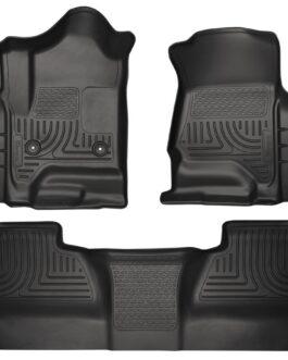 15-   GM 2500HD Crew Cab Floor Liners Black