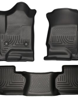 15-   GM 2500HD Dbl Cab Floor Liners Black