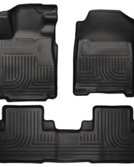 10-14 Mustang Front/2nd Seat Floor Liners Black