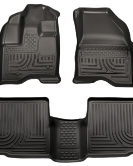 10-  Ford Taurus Front/ 2nd Floor Liners Black