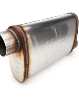 Stainless Steel Muffler 3in In/Out Offset/Offset