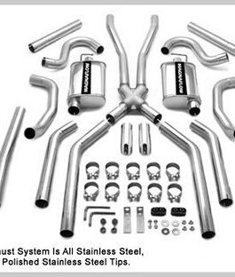 64-67 GM A Body 2.5in Dual Exhaust System
