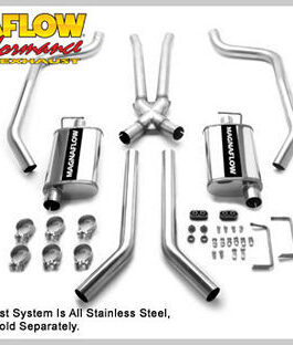 67-69 GM F Body 2.5in Dual Exhaust System