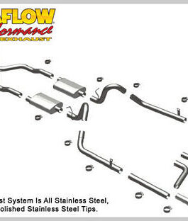 55-57 Chevy Bel Air Crossmember Back Exhaust