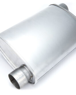 Rumble Aluminizd Muffler 2.5in Offset/Offset