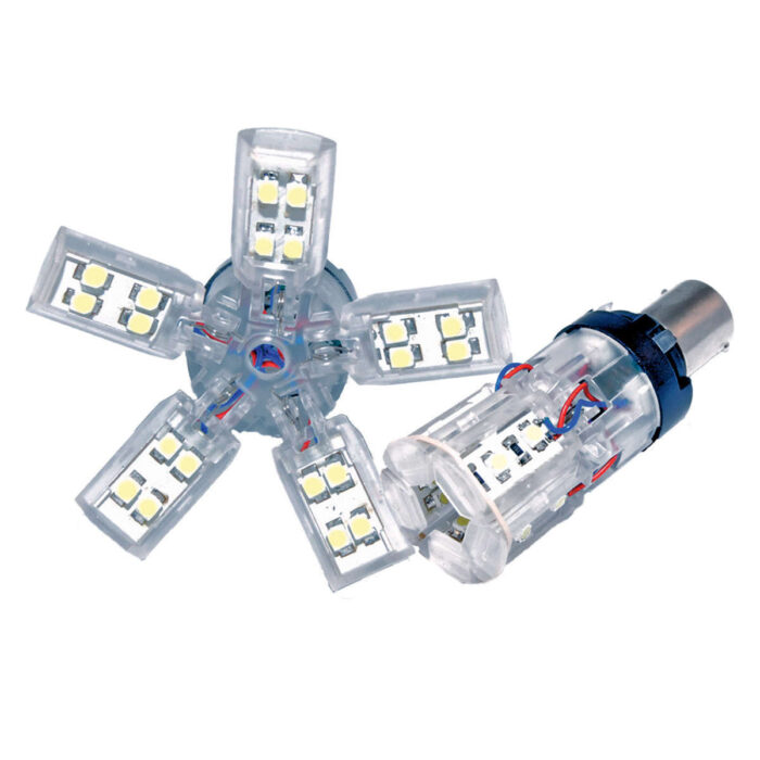 1156 15 LED 3 Chip Spider Bulb Single