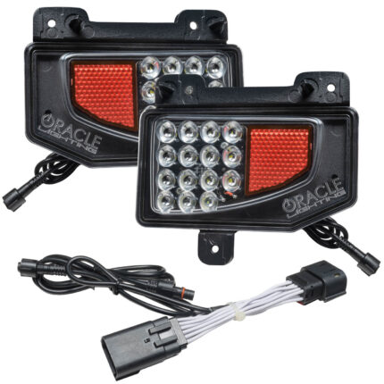 ORACLE Lighting Rear Bumper LED Reverse Lights for Jeep Gladiator JT w/Plug & Play Harness