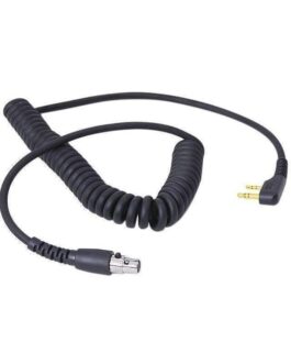 Cord Coiled Headset to Radio ICOM 2 Pin