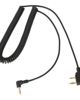 Cord Coiled Headset to Radio Rugged Kentwood