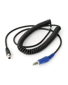 Cord Coiled Headset to Intercom NEXUS Jack